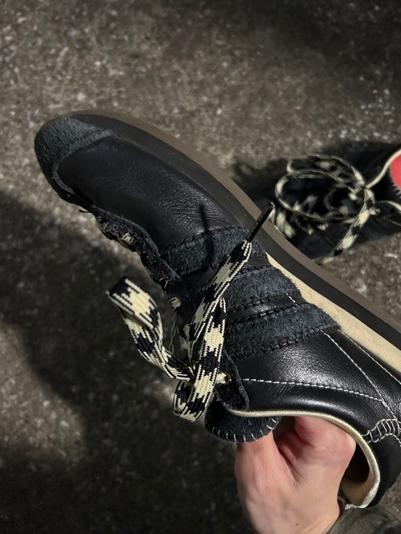 かび　激レア　adidas wales bonner カントリー　ブラック