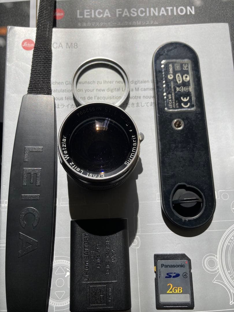 美品　CCDセンサー　Leica M8 + Summarit 50mm