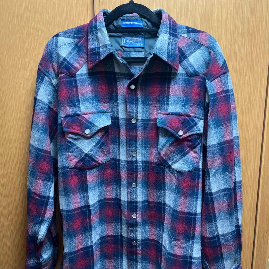 ペンドルトン　ウールシャツ　Ｌサイズ PENDLETON
