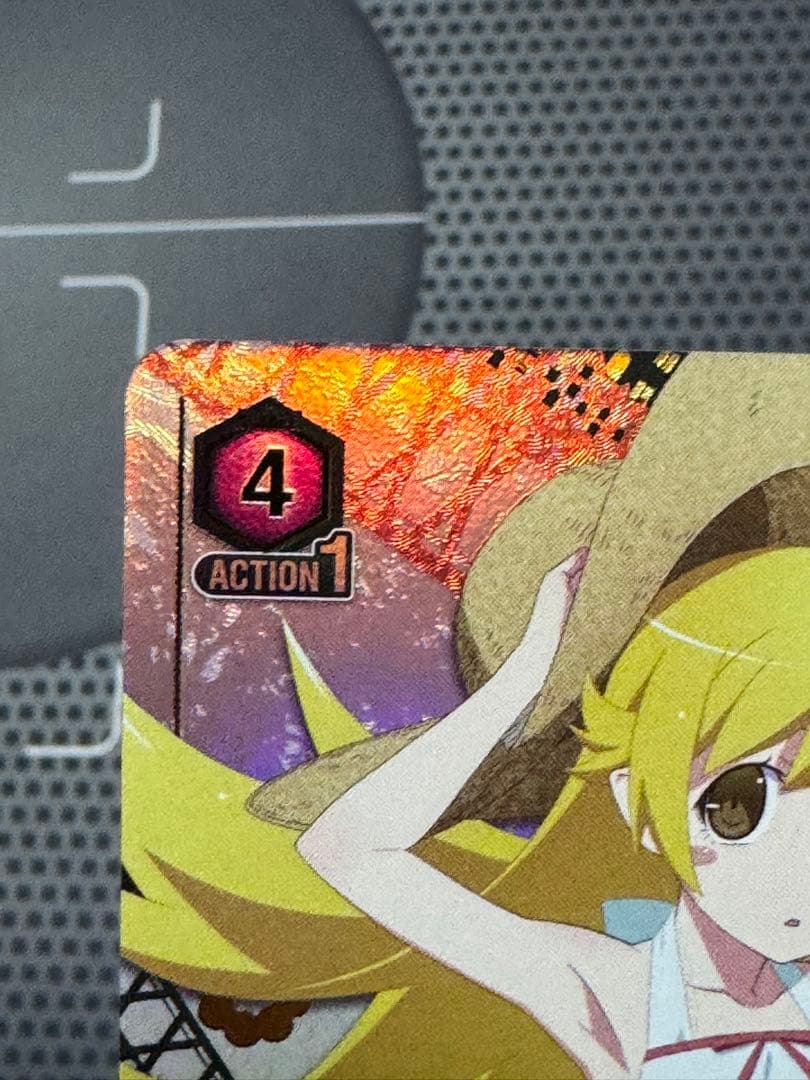 ユニオンアリーナ 化物語 忍野忍 SR☆☆ 星2 サイン パラレル+おまけ