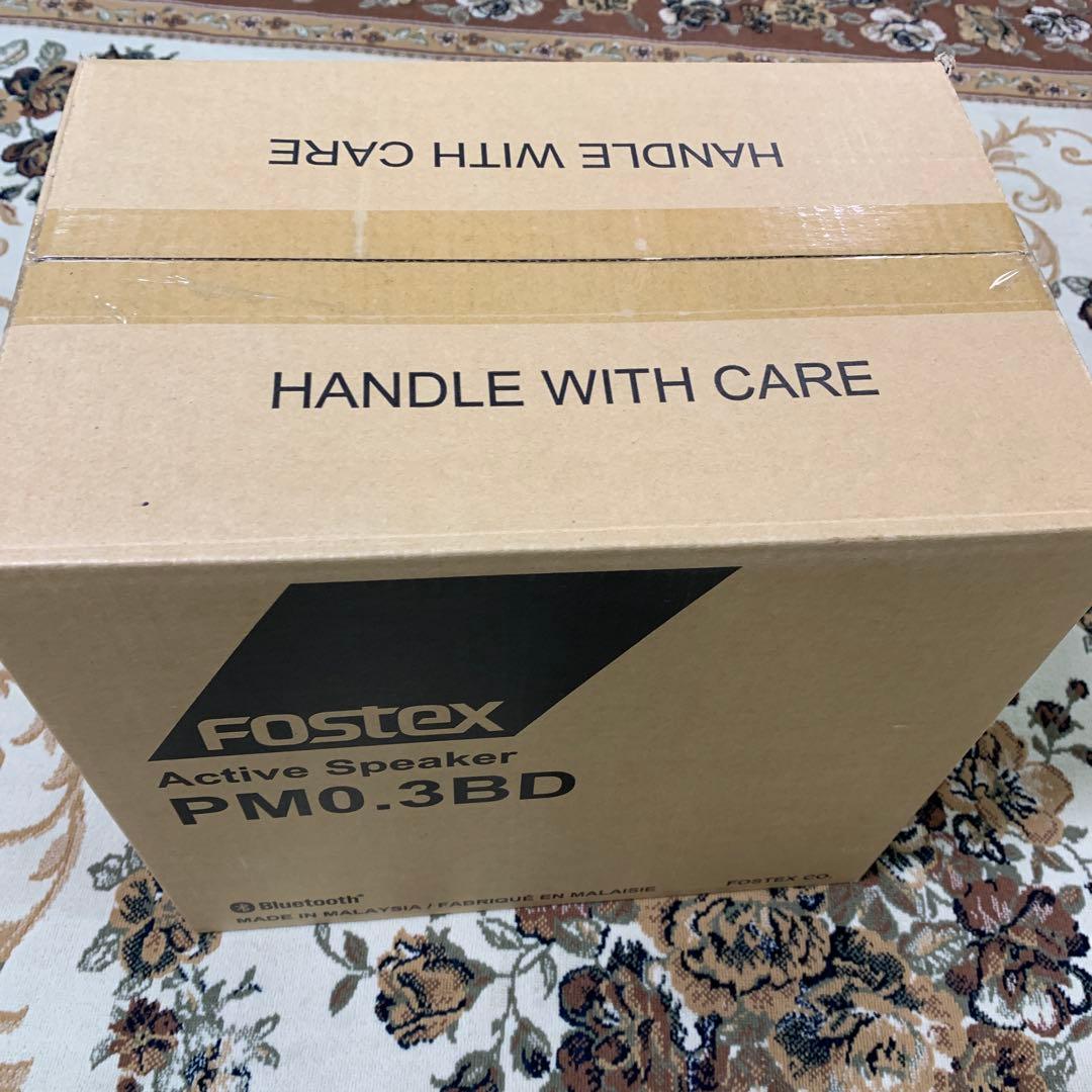 【未開封新品】 FOSTEX アクティブスピーカー PM0.3BD