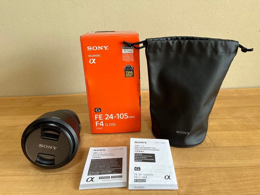 FE 24-105mm F4 G OSS ズームレンズ　SEL24105G