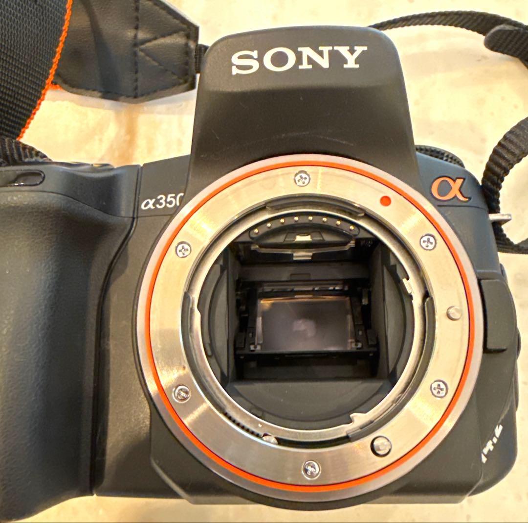 SONY α350 カメラ タムロンズーム(18-200mm)レンズ　セット