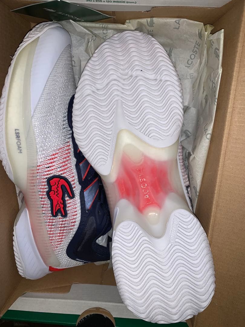 は*ん様 ラコステ　テニスシューズ　AG-LT23 26cm