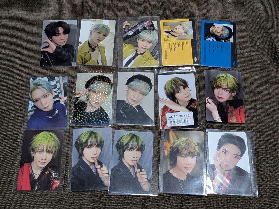 ATEEZ ヨサン 過去 トレカ まとめ売り 60枚 特典含む