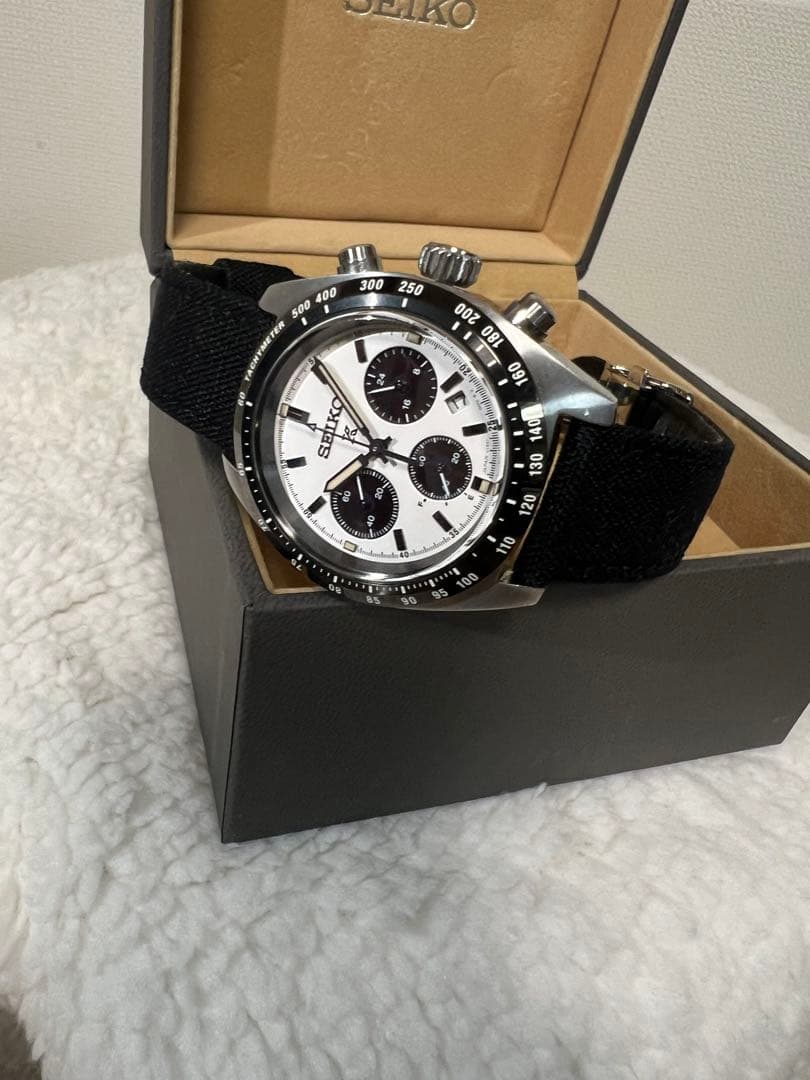 SEIKO 腕時計 ソーラー クロノグラフ SBDL085