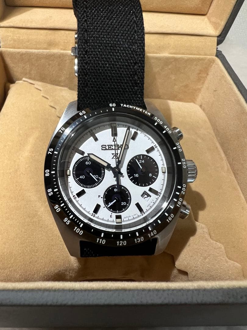 SEIKO 腕時計 ソーラー クロノグラフ SBDL085