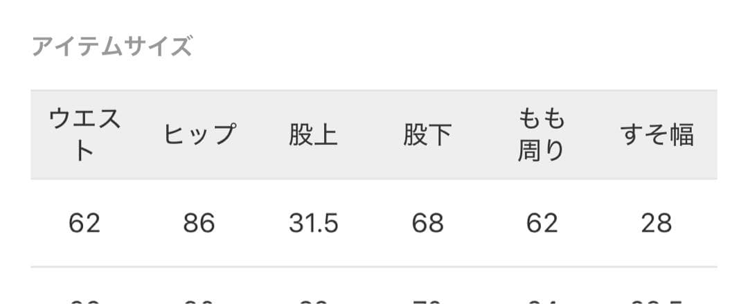 新品タグ付 定価24,750円 Plageリジッドデニムライクスラックス 34