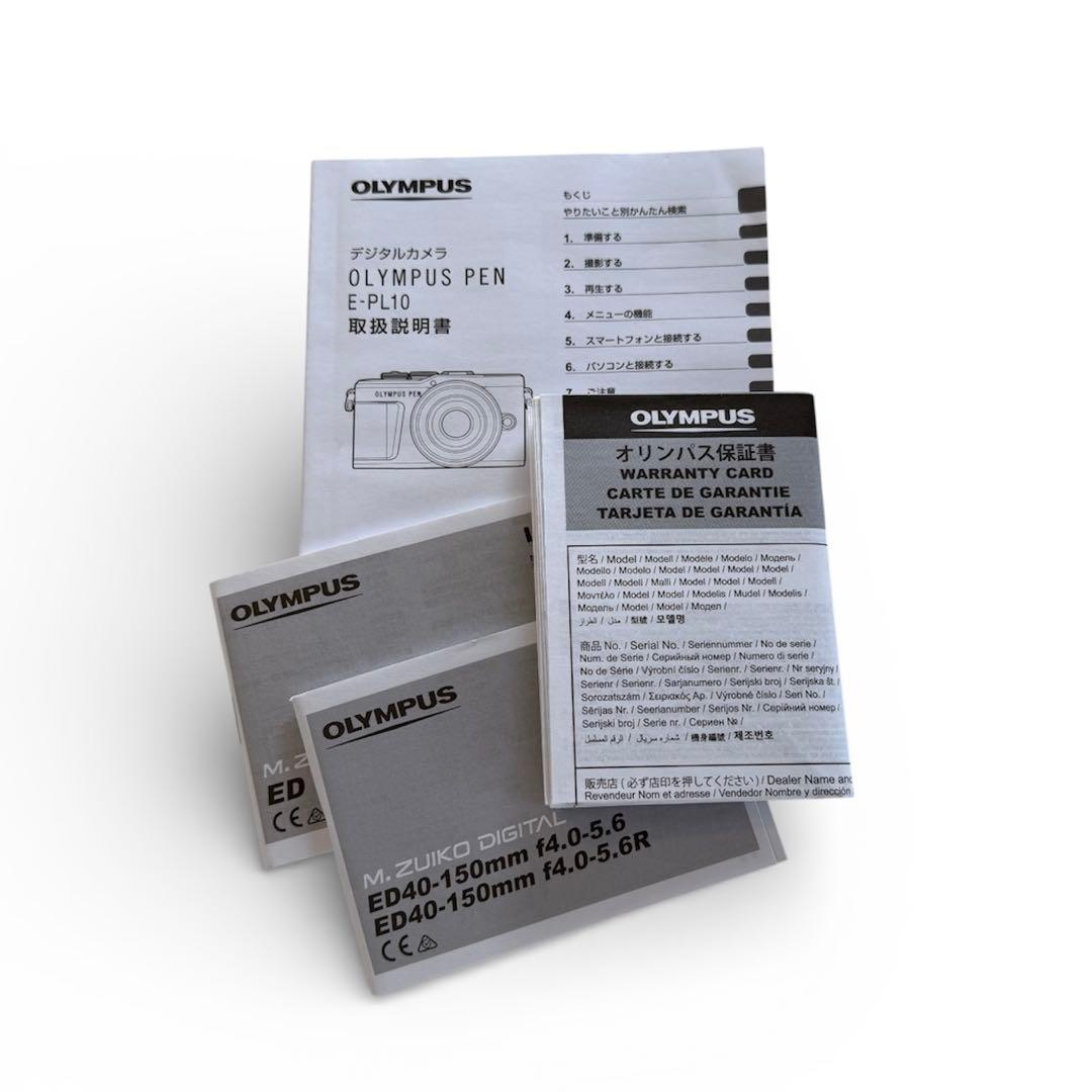 【美品】OLYMPUS PEN E-PL10 （オリンパス）ミラーレス一眼カメラ