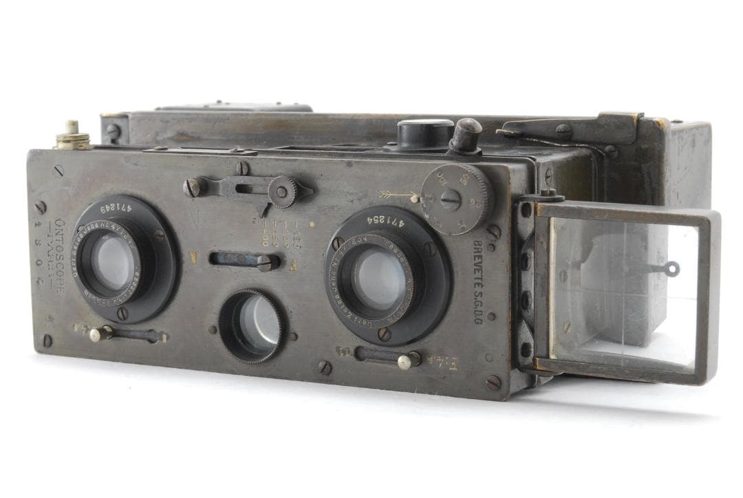 Cornu Ontoscope 45x107ステレオカメラ 5.5cm f4.5