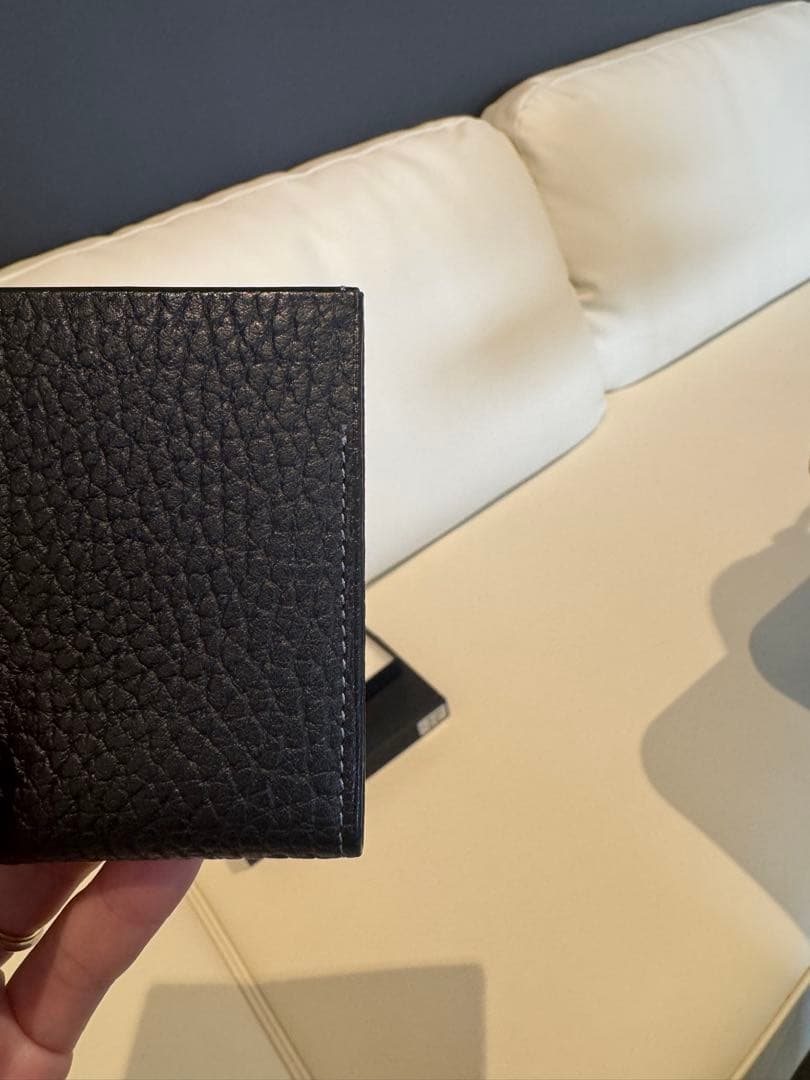 BURBERRY ブラックレザー 長財布