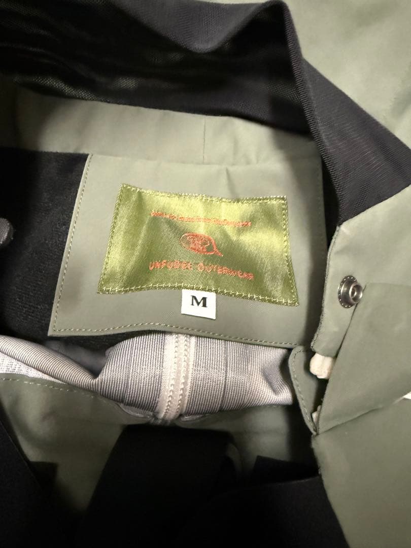 unfudge アンファッジ　スモークアノラックM スモークビブパンツM セット