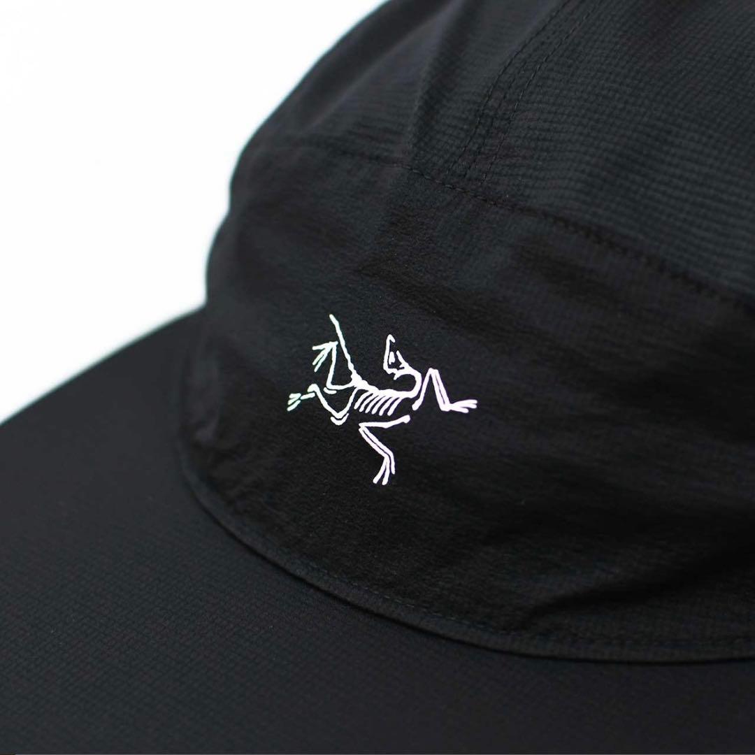 ARC'TERYX ブラック Aerios 5 Panel Cap キャップ