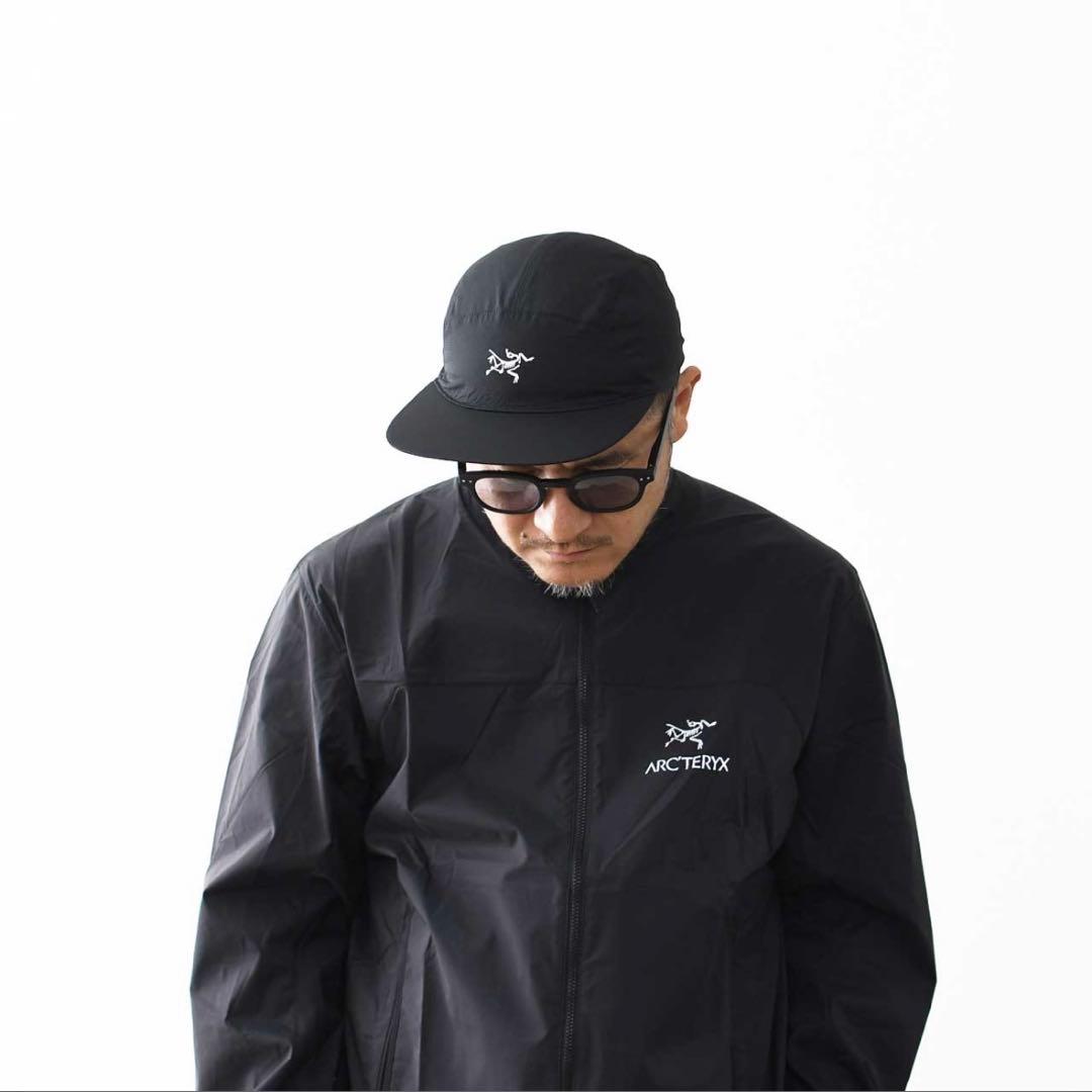 ARC'TERYX ブラック Aerios 5 Panel Cap キャップ