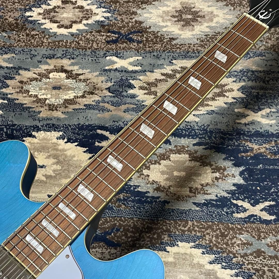 Epiphone Casino Worn Blue Denim エピフォンカジノ