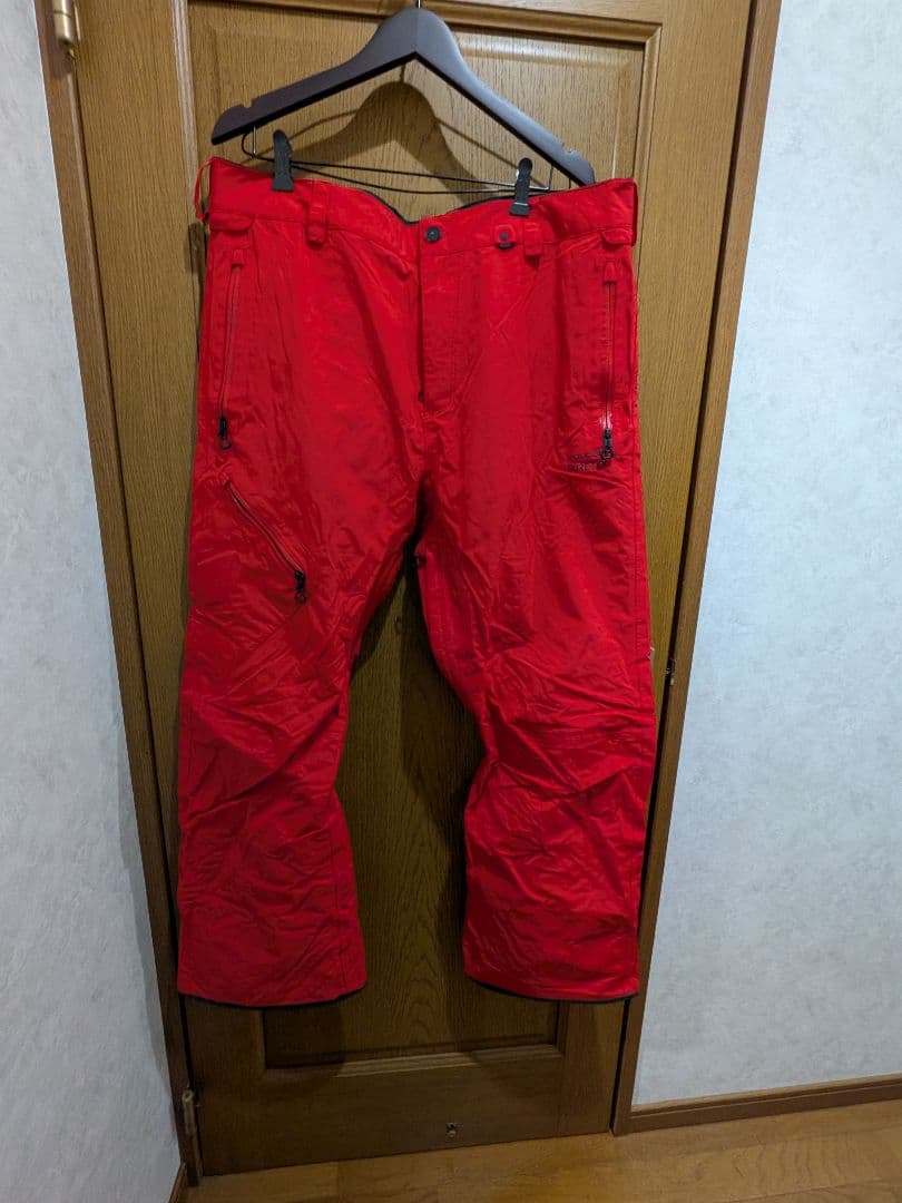 VOLCOM GORE-TEX スノーボードパンツ レッド