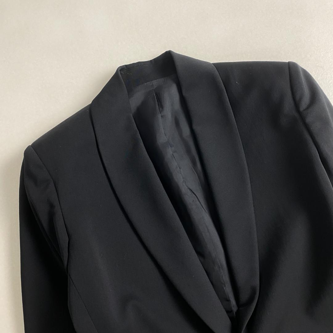 ジャンポールゴルチエ　スーツ　ジャンポールゴルチエ ジャケット パンツ 黒