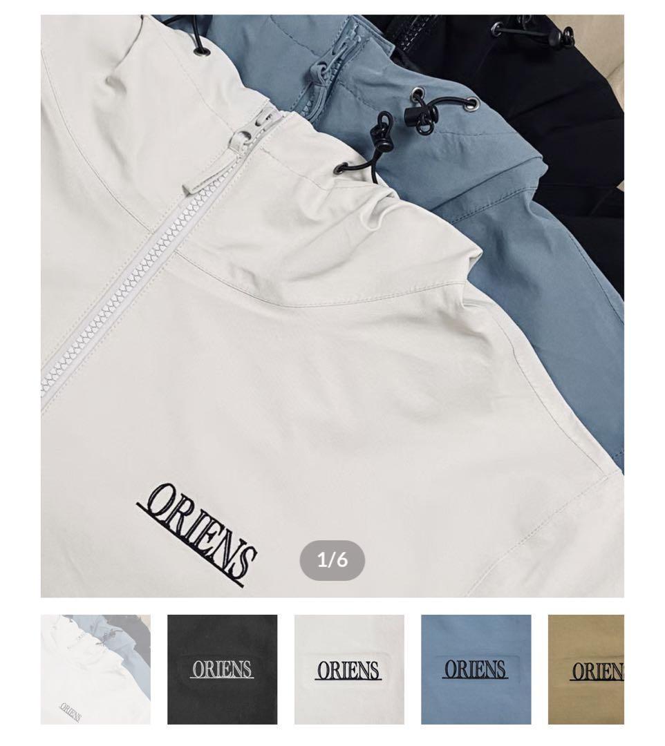 ORIENS TEAM FULLZIP JACKET ブラック 期間限定お値下げ