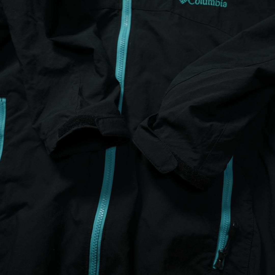 y2k Columbia シェルジャケット tech ブラック シティーボーイ