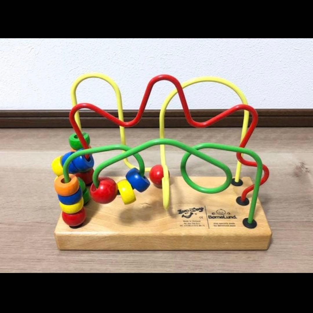 木製玩具　ボーネルンド　カラー積み木　8点セット　おさかな