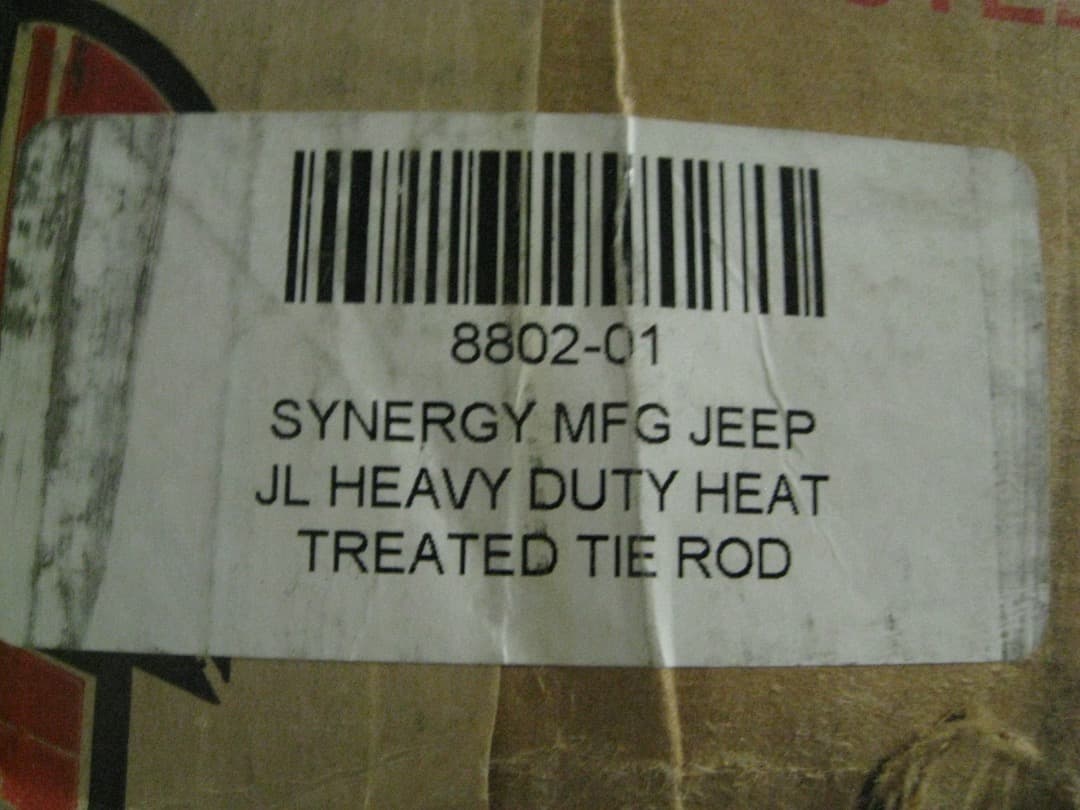 新品　Synergy シナジー HDステアリングキット　ラングラーJL