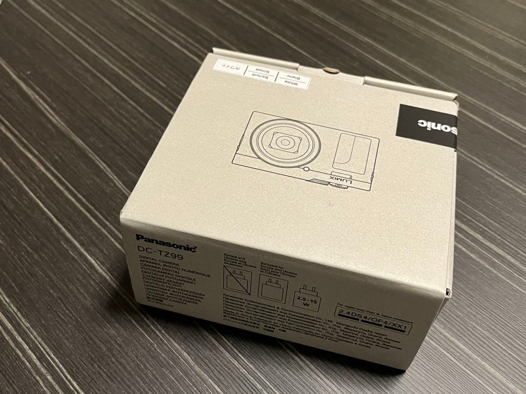 新品未使用　Panasonic LUMIX DCTZ99W ホワイト