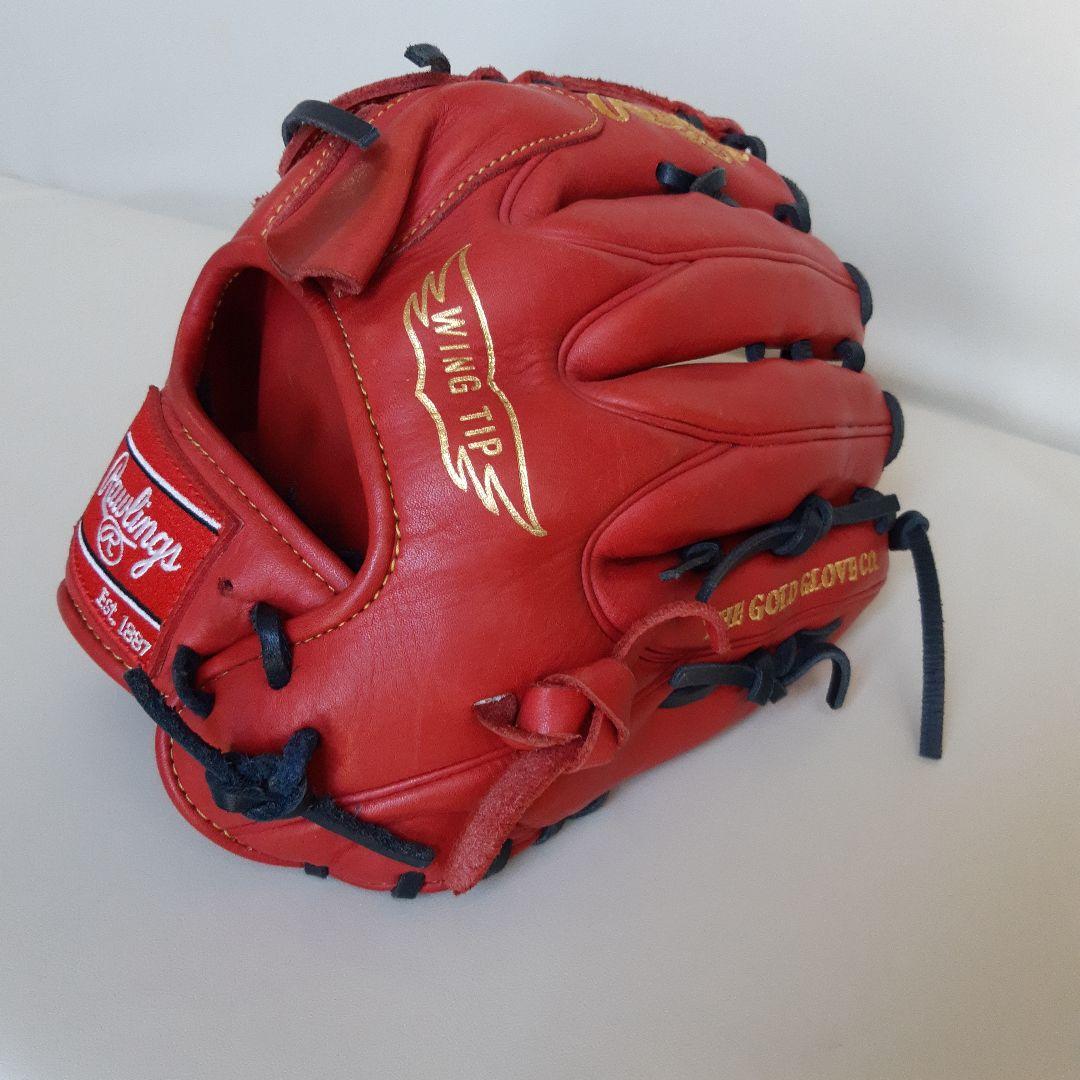 【やまさん】ローリングス　軟式野球　投手用グラブ　ピッチャーグローブ