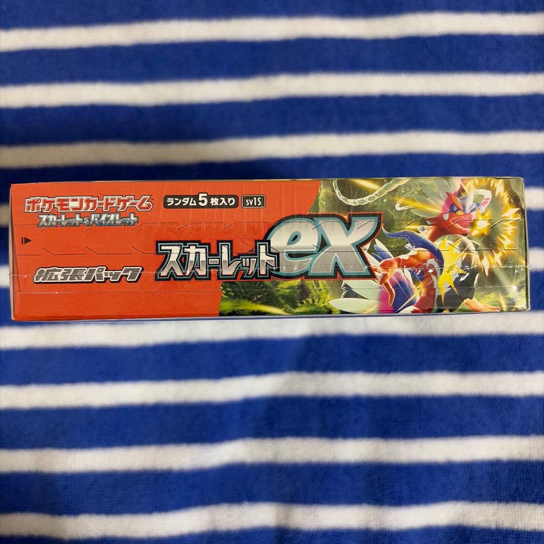 ポケモンカード スカーレットex BOX シュリンク付き