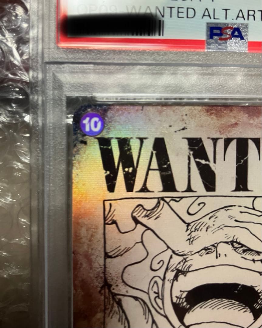 最安値　ニカ　ルフィ　手配書　PSA10 パラレル