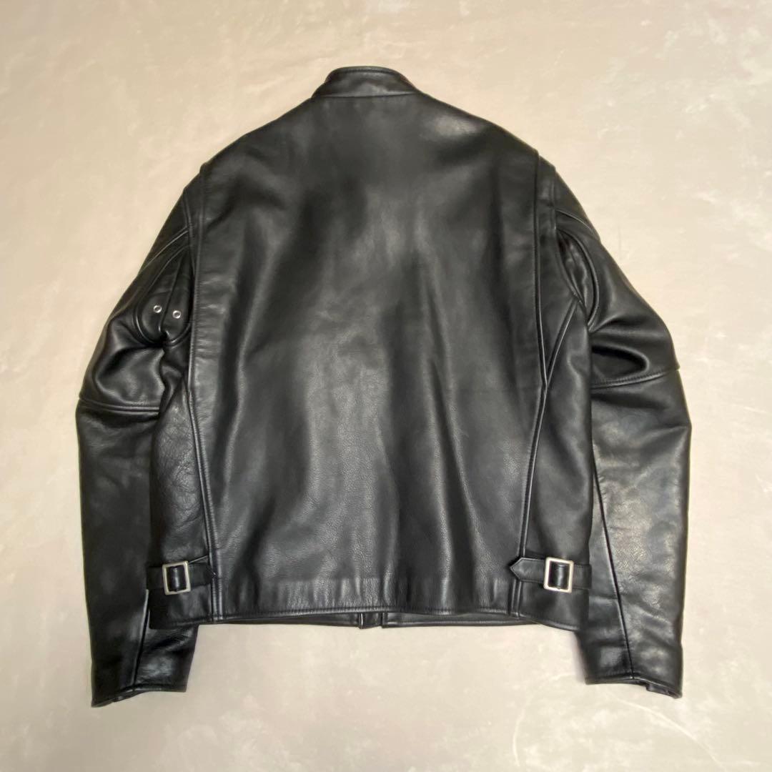 WindArmor ウィンドアーマー シングルライダース リアルレザー牛革 L