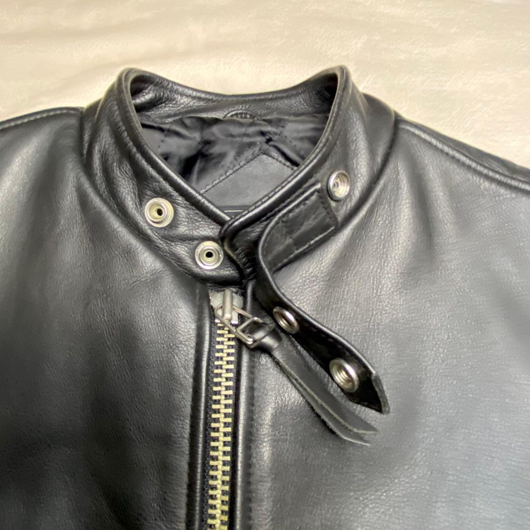 WindArmor ウィンドアーマー シングルライダース リアルレザー牛革 L