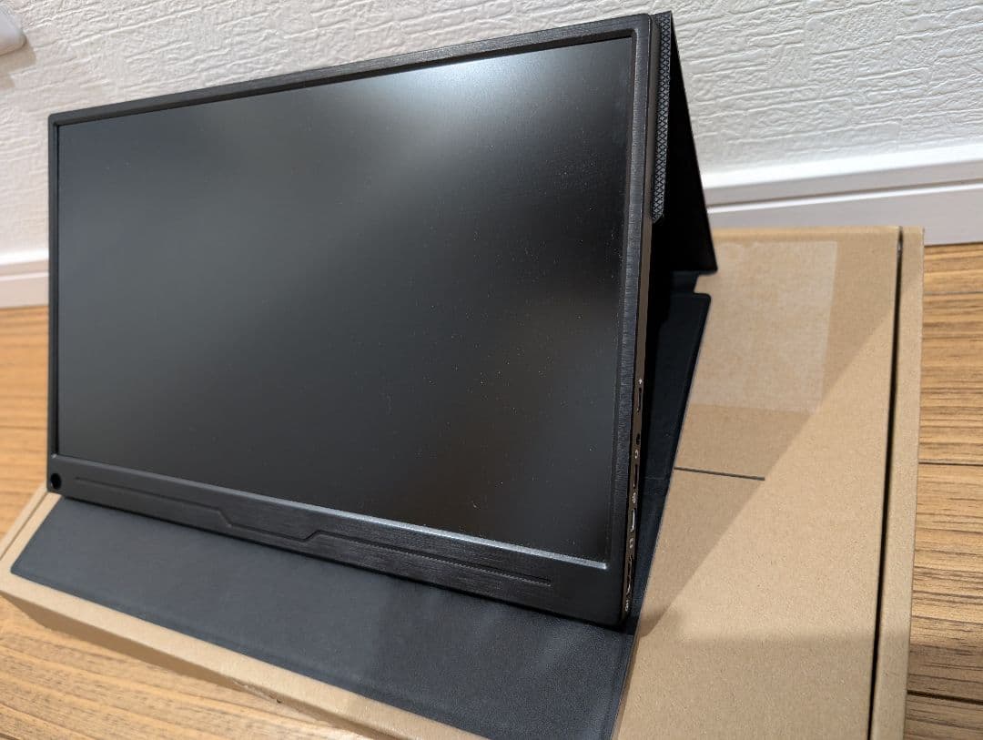 モニター 15.6インチ◆折りたたみスタンド/USB Type-C ３点セット