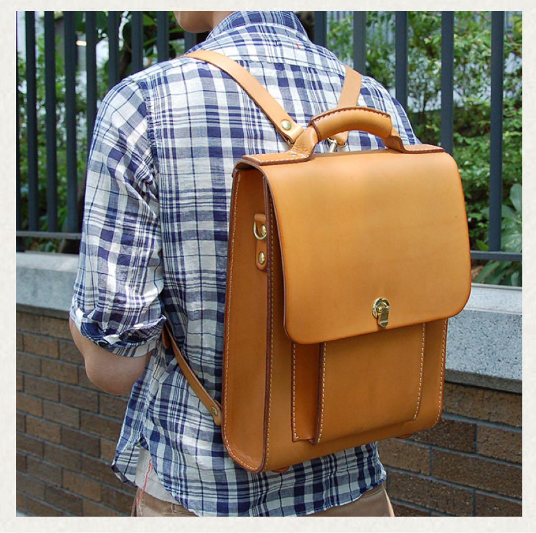 HERZ/ヘルツ 3WAY縦型バッグ（BC-105) 限定色ボルドー