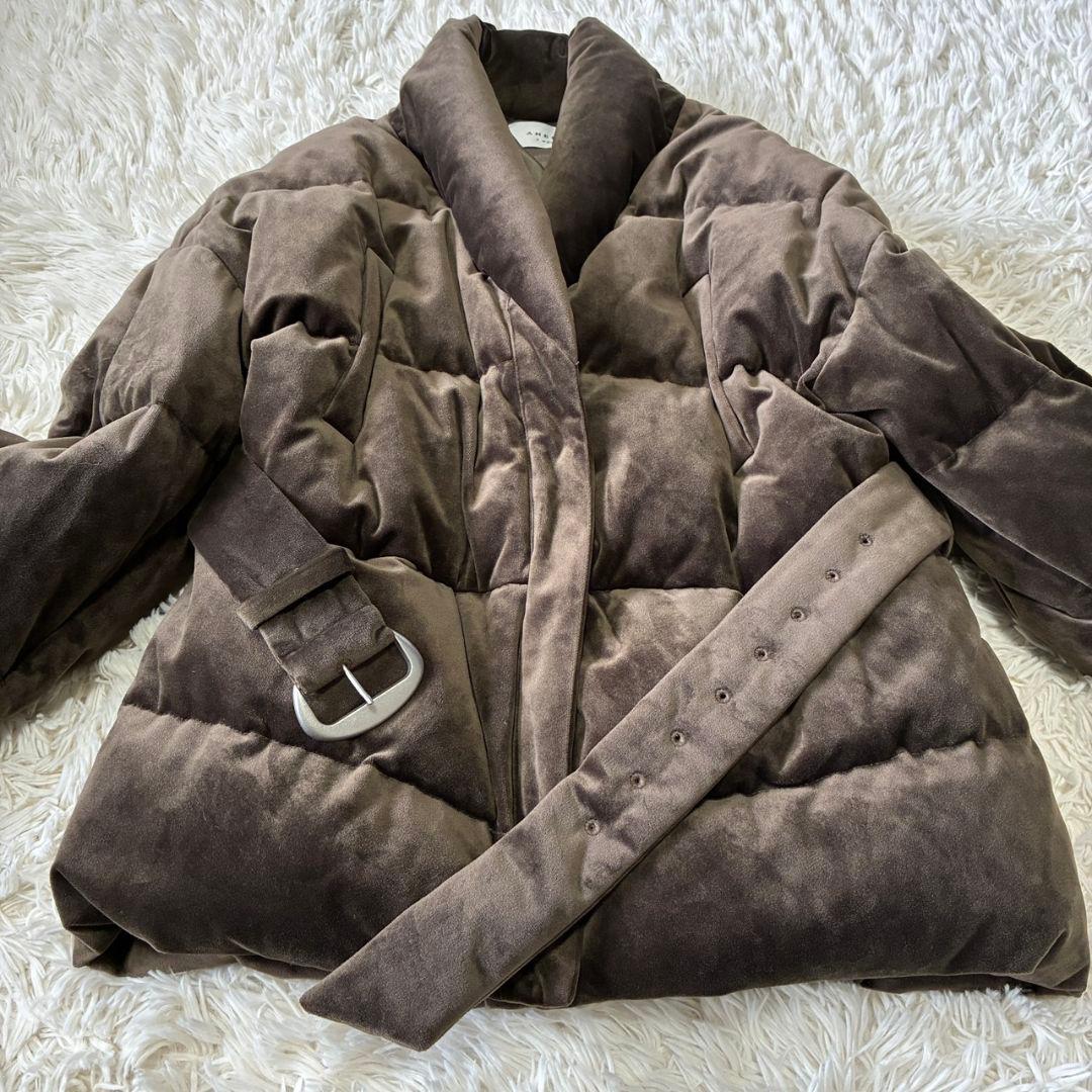 ジャケット・アウター AMERI VELVET DOWN JACKET