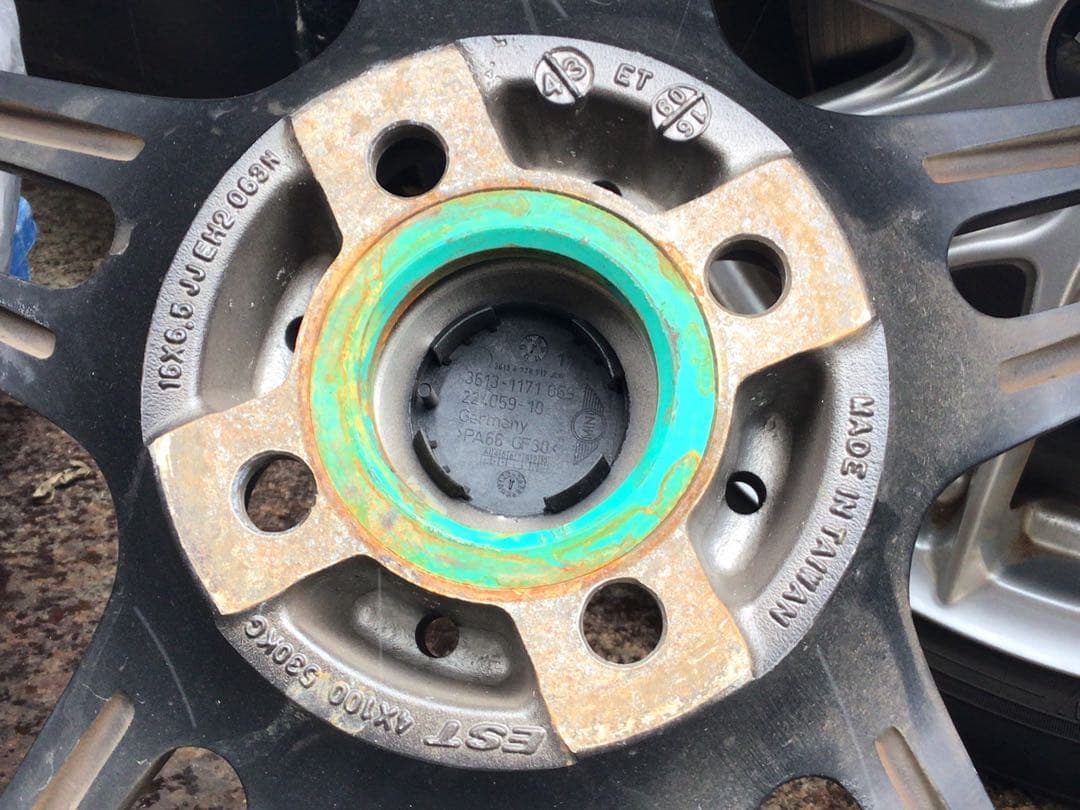 ④-① ミニ R50系 レーシングダイナミクス 4穴 195/55R16