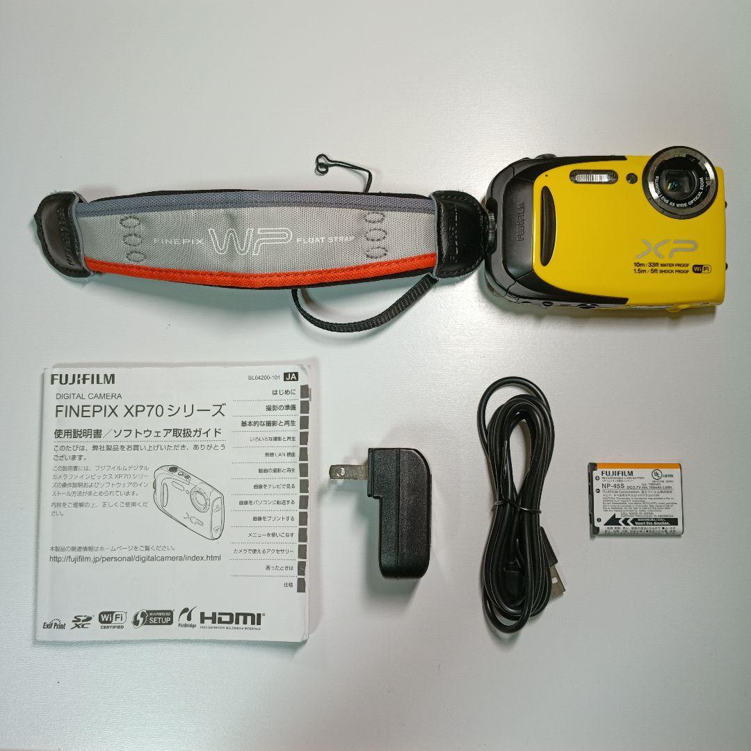 finepix XP70 Fujifilm 富士フィルム デジカメ