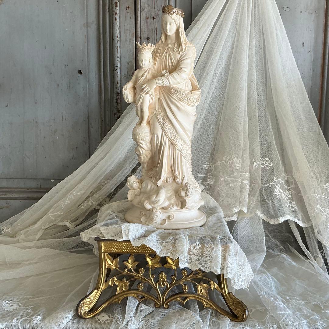 ＊希少＊１９世紀フランスアンティーク　ブロンズ×金鍍金　ディスプレイ台　ポワドレ