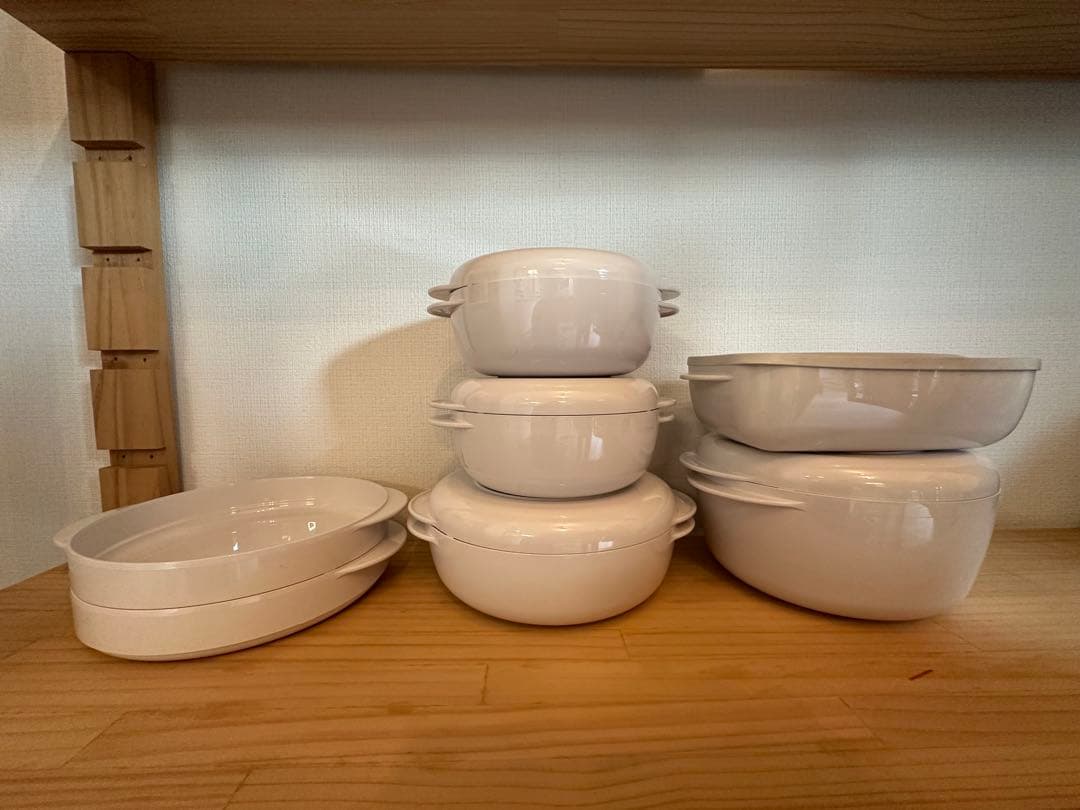 Tupperware ウェーブ2000 電子レンジ調理用容器 5個セット➕α