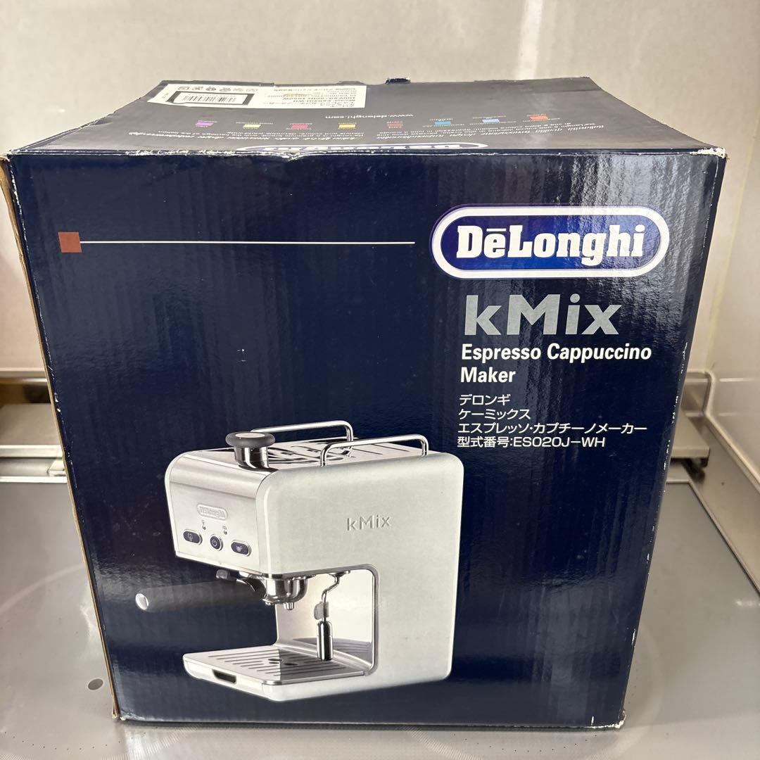 最終値下げ　デロンギエスプレッソマシン カプチーノ kmix ESO20J-WH