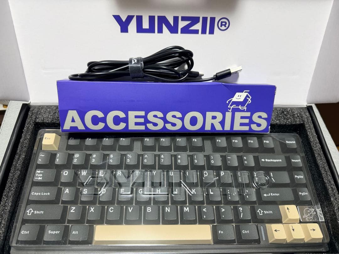 YUNZII AL75 PRO 80キー ゲーミングメカニカルキーボード