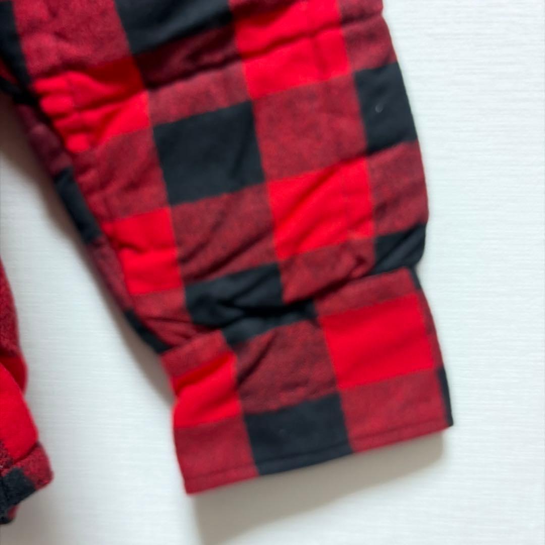 ボーイズマーケット別注クレセントダウンバッファローチェック未使用品　XXL