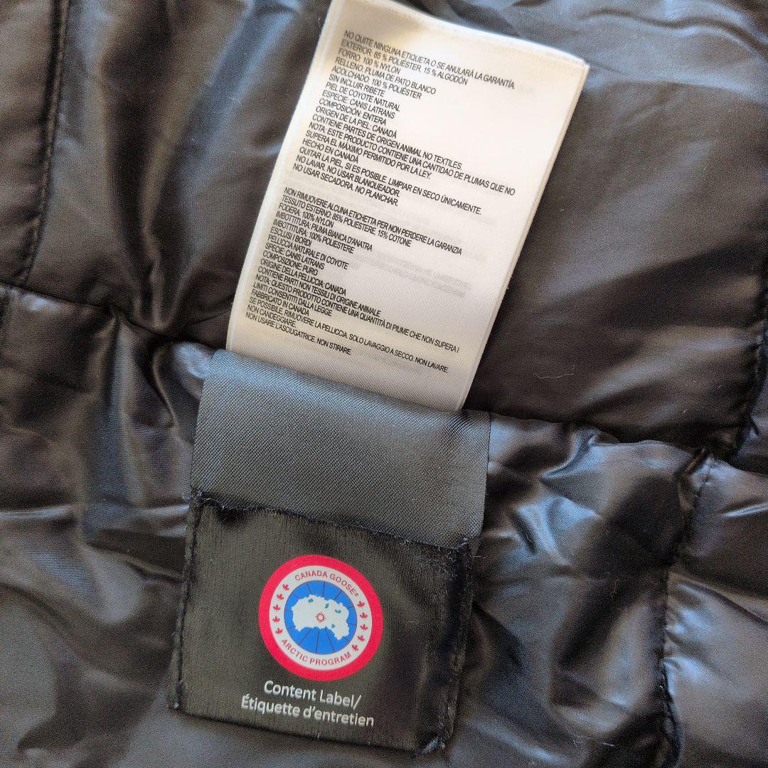   ロングダウンジャケット　黒　XS