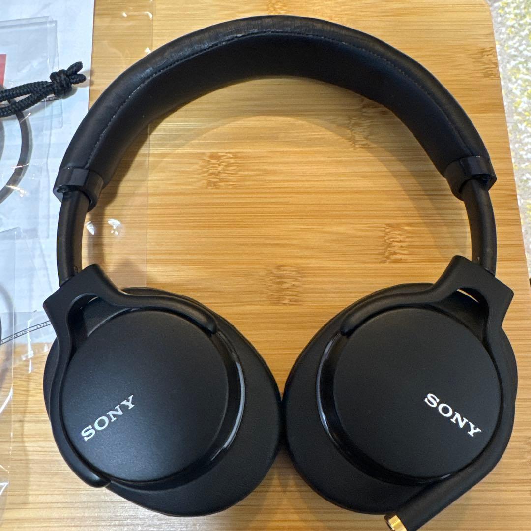 SONY MDR-1AM2 オーバーイヤーヘッドホン ブラック(中古)