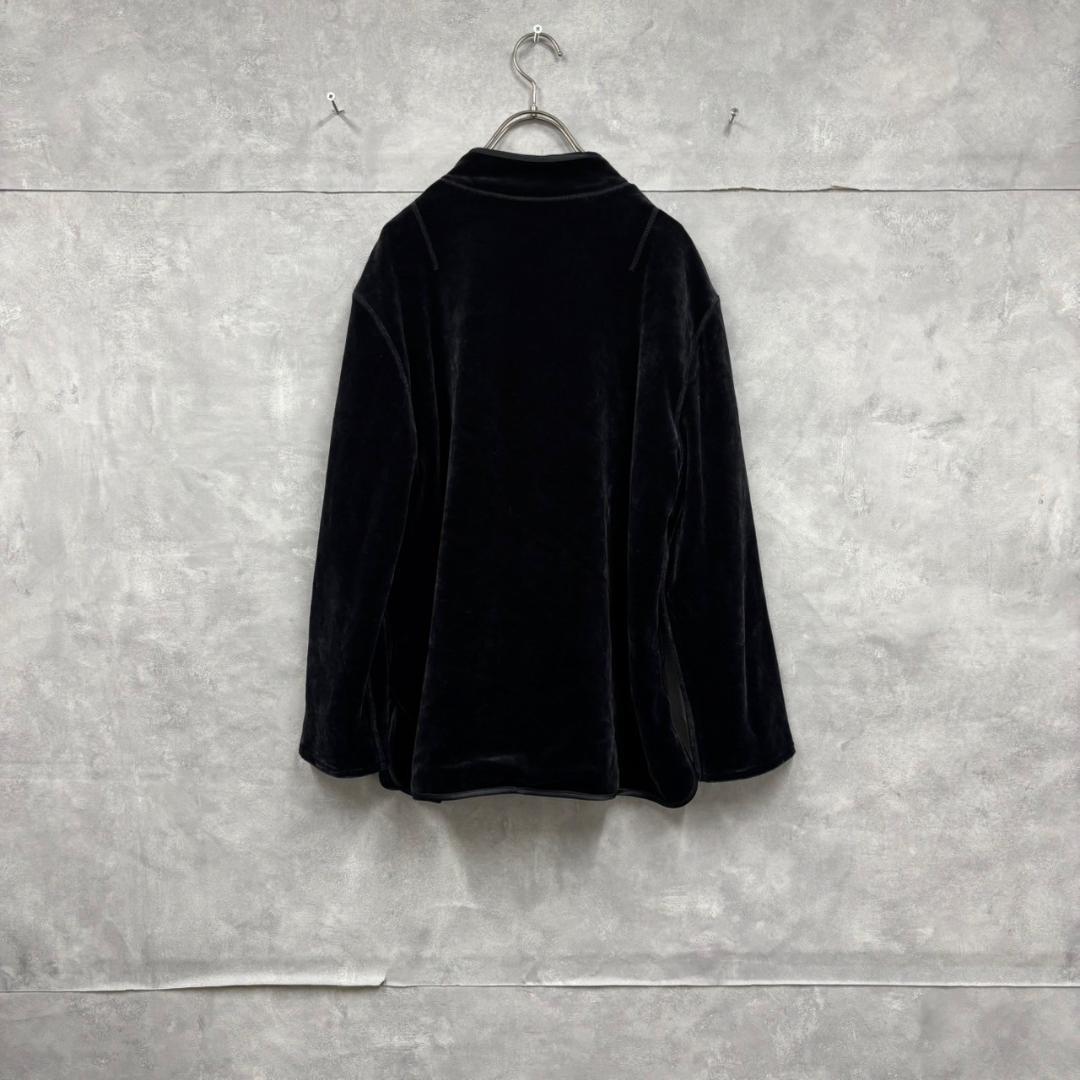 SONIA RYKIEL チャイナ ブラック ベロア ジャケット N2225