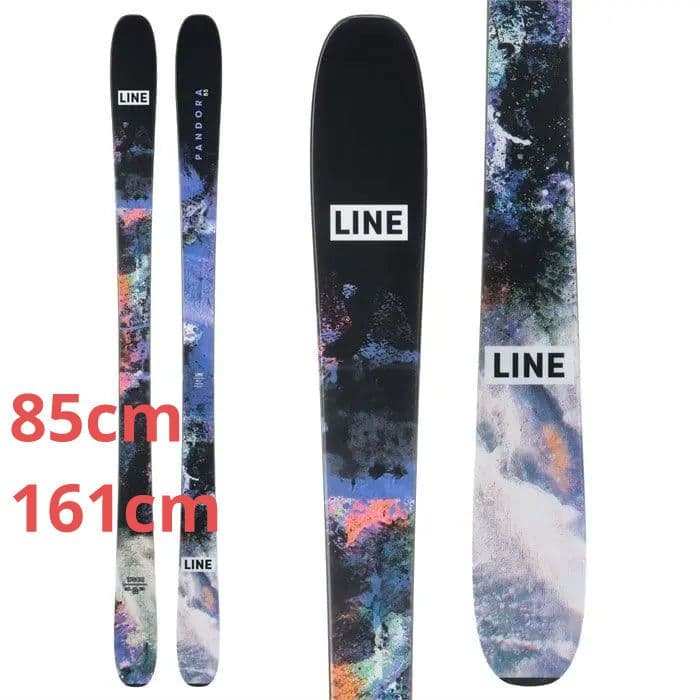 LINE PANDORA 85 161CM 125/85/115MM スキー板
