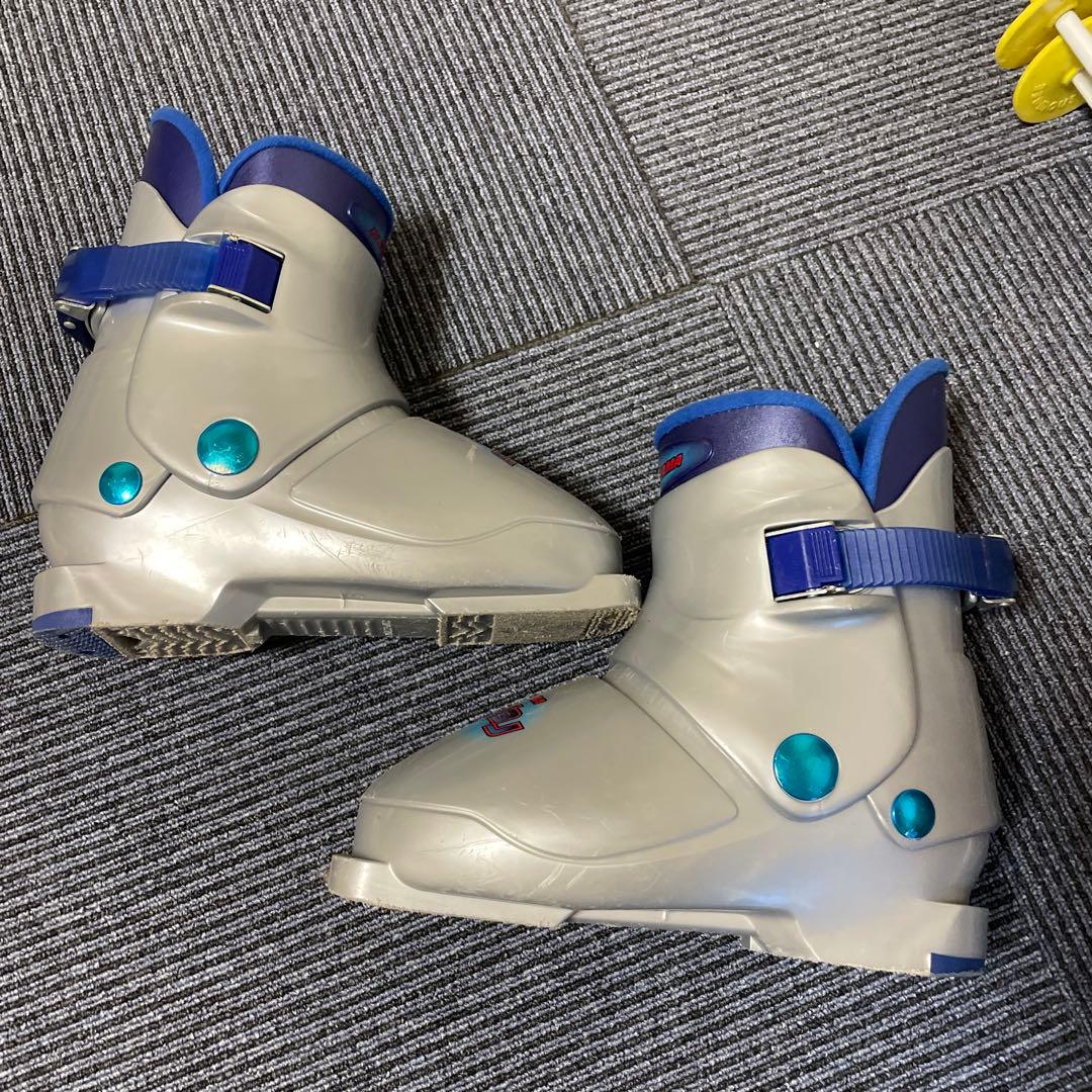 子供用スキーセット　スキー板120 スキーブーツ21-22 スキーセット