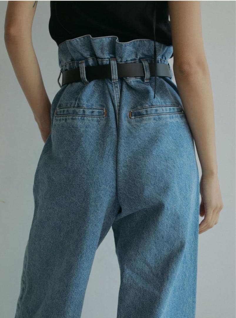 anuke 現行品　waist tuck denim 36