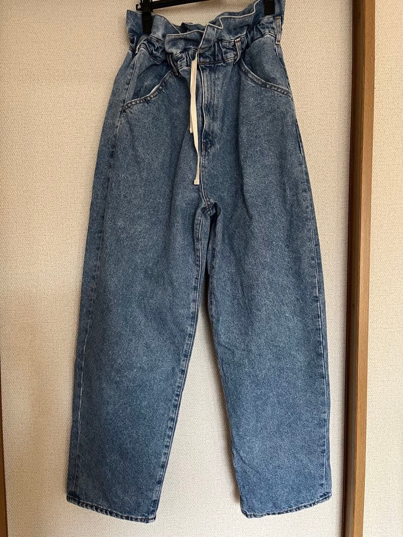 anuke 現行品　waist tuck denim 36