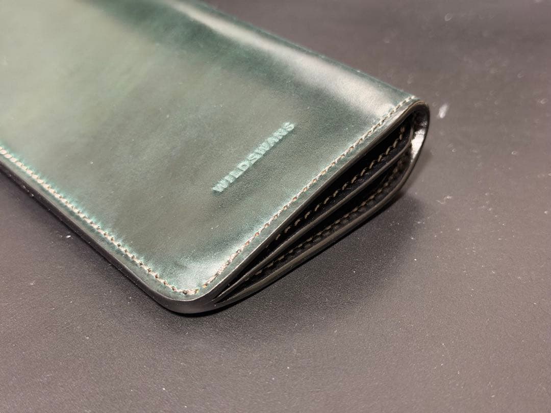 WILDSWANS COOPER シェルコードバン　グリーン