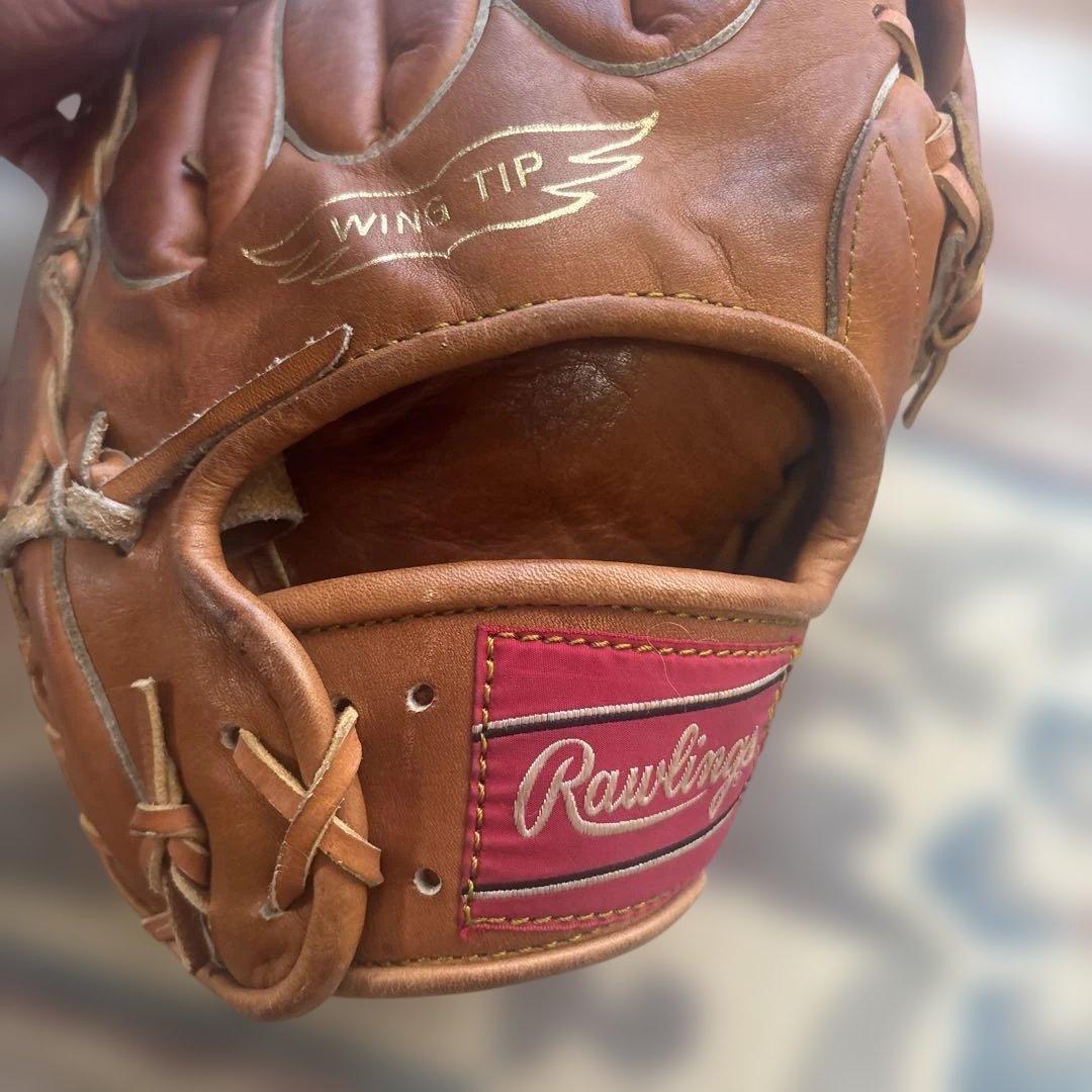 80'S ローリングス 軟式 内野〜オールラウンド用 グローブ WING TIP
